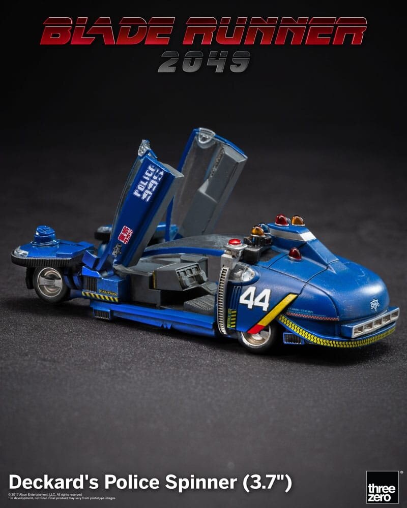 Threezero Blade Runner 2049 Vehicle Deckard's Police Spinner 10 cm Threezero Blade Runner 2049 Vehicle Deckard's Police Spinner 10 cm