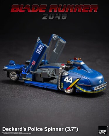Threezero Blade Runner 2049 Vehicle Deckard's Police Spinner 10 cm Threezero Blade Runner 2049 Vehicle Deckard's Police Spinner 10 cm
