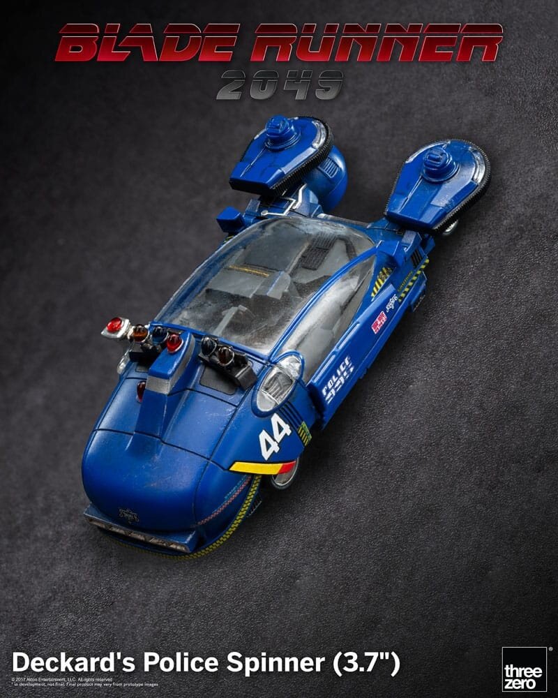 Threezero Blade Runner 2049 Vehicle Deckard's Police Spinner 10 cm Threezero Blade Runner 2049 Vehicle Deckard's Police Spinner 10 cm