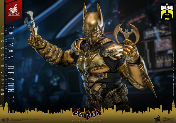 Hot Toys Batman: Arkham Knight Action Figure 1/6 Batman Beyond (Black & Gold Version) 32 cm Hot Toys Batman: Arkham Knight Action Figure 1/6 Batman Beyond (Black & Gold Version) 32 cm