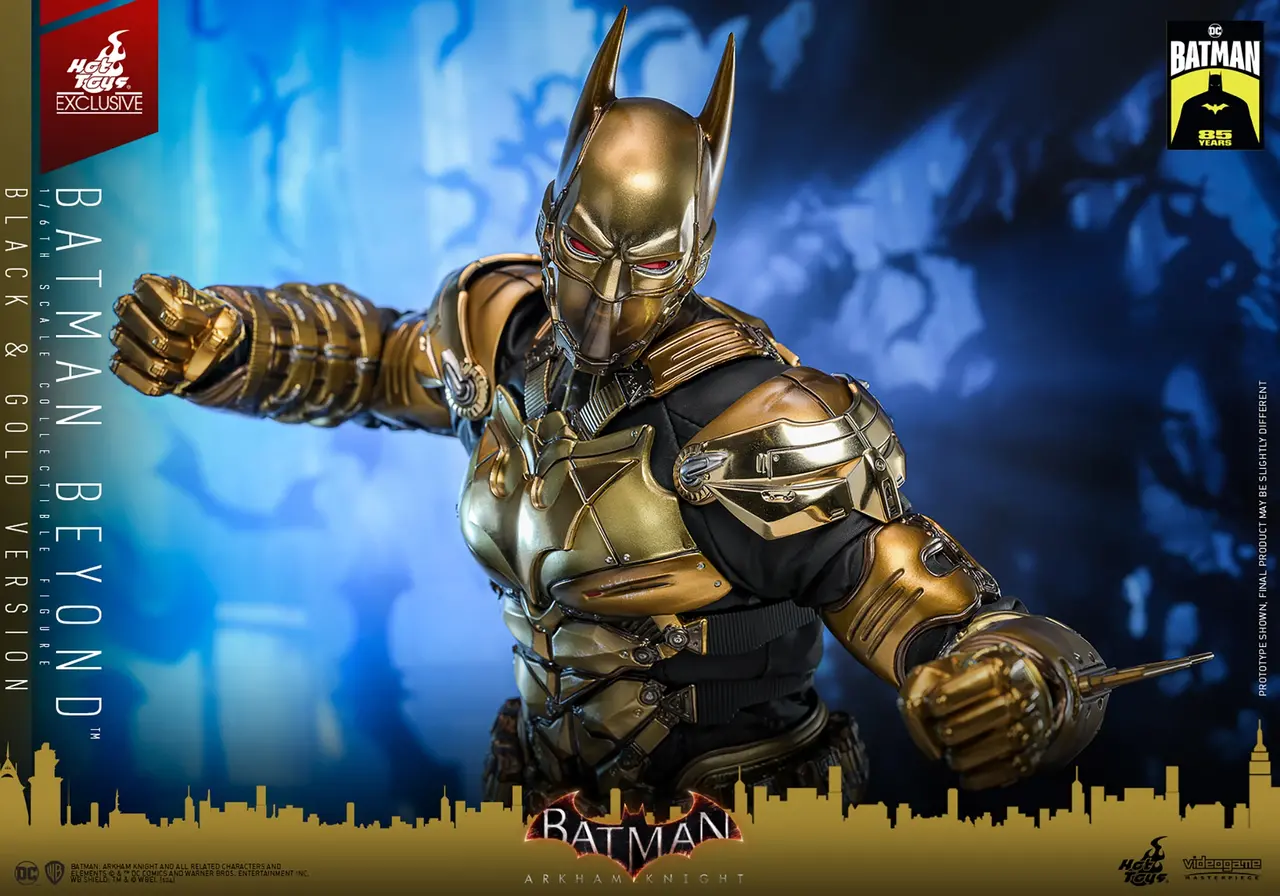 Hot Toys Batman: Arkham Knight Action Figure 1/6 Batman Beyond (Black & Gold Version) 32 cm Hot Toys Batman: Arkham Knight Action Figure 1/6 Batman Beyond (Black & Gold Version) 32 cm