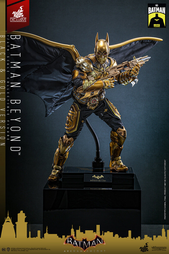 Hot Toys Batman: Arkham Knight Action Figure 1/6 Batman Beyond (Black & Gold Version) 32 cm Hot Toys Batman: Arkham Knight Action Figure 1/6 Batman Beyond (Black & Gold Version) 32 cm