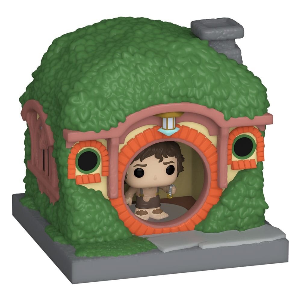 Funko Lord of the Rings Bitty POP! Town Vinyl Figure Frodo at Shire 2.5 cm