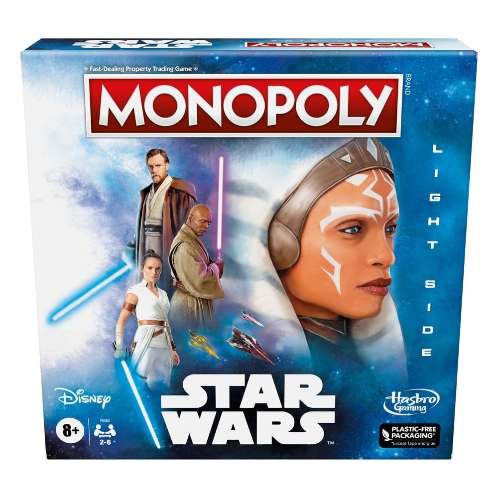 Hasbro Star Wars Light Side Monopoly Bordspel *Engelse Versie* Hasbro Star Wars Light Side Monopoly Bordspel *Engelse Versie*