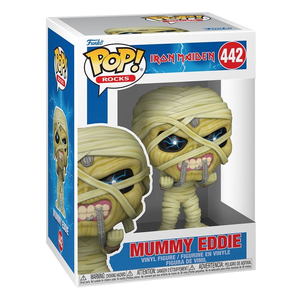 Funko Iron Maiden POP! Rocks Vinyl Figure Eddie Mummy #442 Funko Iron Maiden POP! Rocks Vinyl Figure Eddie Mummy #442