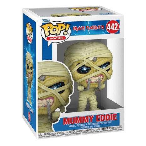 Funko Iron Maiden POP! Rocks Vinyl Figure Eddie Mummy #442 Funko Iron Maiden POP! Rocks Vinyl Figure Eddie Mummy #442