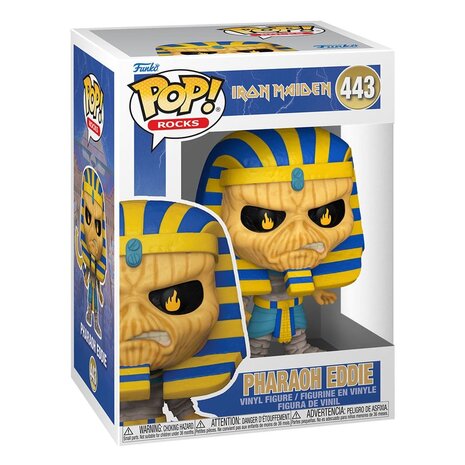 Funko Iron Maiden POP! Rocks Vinyl Figure Pharoah #443 Funko Iron Maiden POP! Rocks Vinyl Figure Pharoah #443