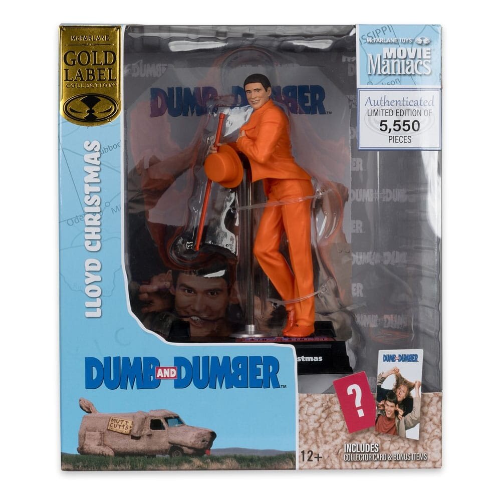 McFarlane Toys Dumb and Dumber Movie Maniacs PVC Statue Lloyd Christmas (Gold Label) 15 cm McFarlane Toys Dumb and Dumber Movie Maniacs PVC Statue Lloyd Christmas (Gold Label) 15 cm