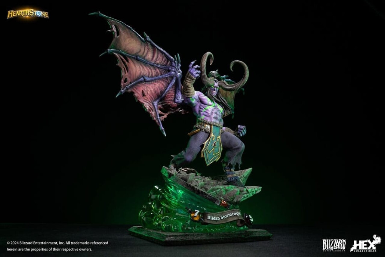 HEX Collectibles Hearthstone Statue Illidan Stormrage 33 cm HEX Collectibles Hearthstone Statue Illidan Stormrage 33 cm