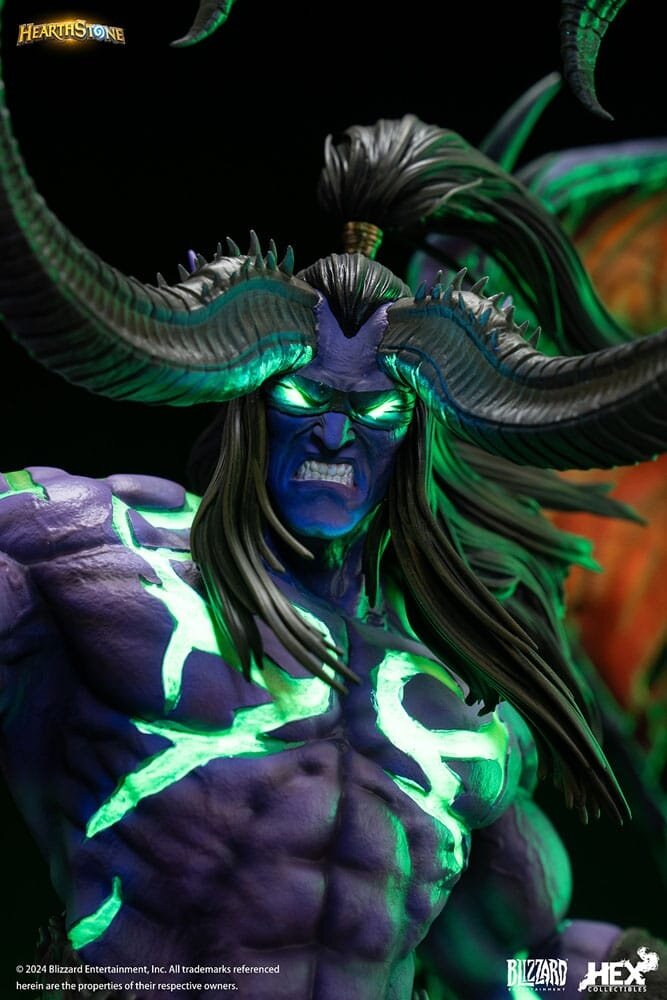HEX Collectibles Hearthstone Statue Illidan Stormrage 33 cm HEX Collectibles Hearthstone Statue Illidan Stormrage 33 cm