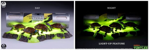 PCS Teenage Mutant Ninja Turtles Diorama Statue 1/1 Origins 13 cm PCS Teenage Mutant Ninja Turtles Diorama Statue 1/1 Origins 13 cm