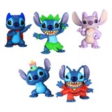 Just Play Lilo & Stitch Mini Figure 5-Pack Stitch Collectible Figure Set 7 cm Just Play Lilo & Stitch Mini Figure 5-Pack Stitch Collectible Figure Set 7 cm