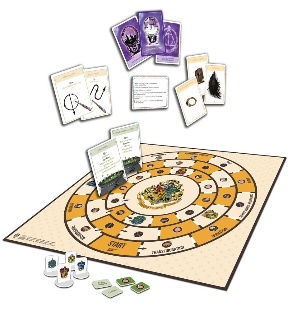 Topi Games Harry Potter Wizards Challenge Board Game *English Version* Topi Games Harry Potter Wizards Challenge Board Game *English Version*