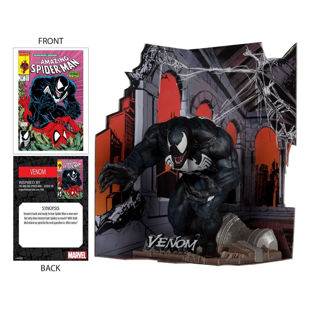McFarlane Toys Marvel Collection PVC Statue 1/10 Venom (The Amazing Spider-Man #316) 16 cm McFarlane Toys Marvel Collection PVC Statue 1/10 Venom (The Amazing Spider-Man #316) 16 cm