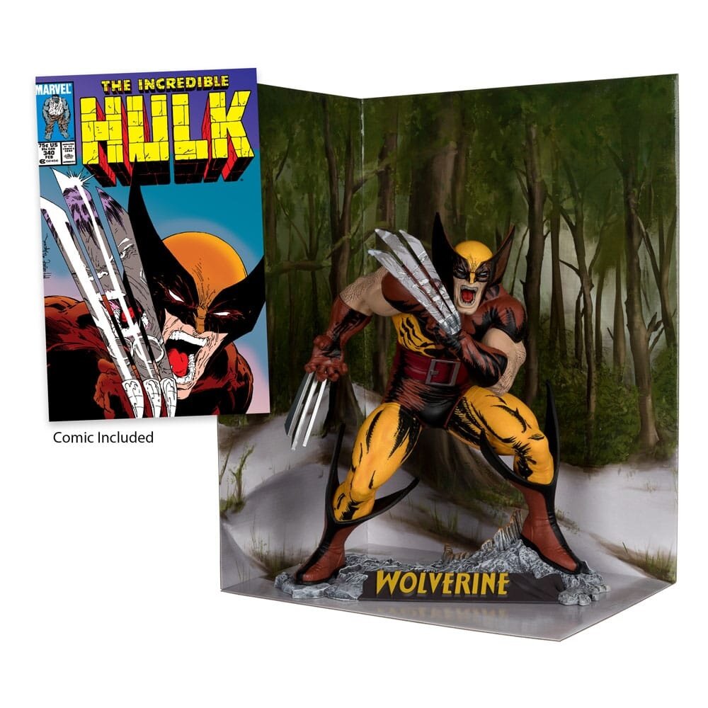 McFarlane Toys Marvel Collection PVC Statue 1/6 Wolverine (The Incredible Hulk #340) 21 cm McFarlane Toys Marvel Collection PVC Statue 1/6 Wolverine (The Incredible Hulk #340) 21 cm