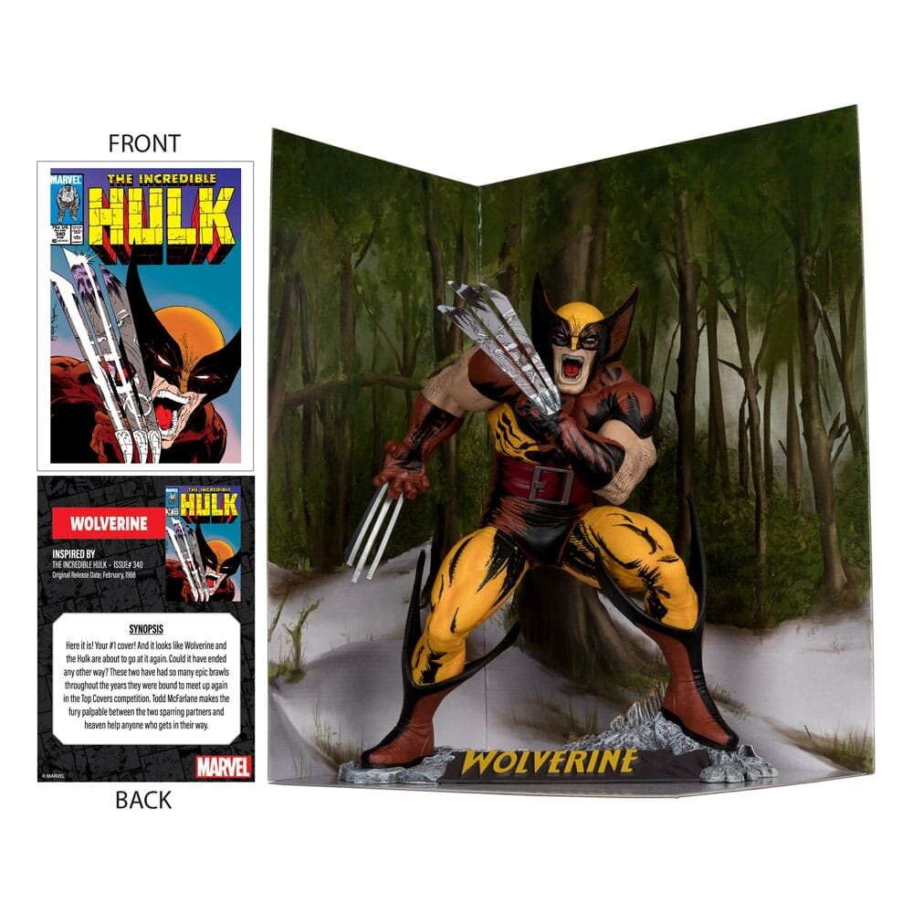 McFarlane Toys Marvel Collection PVC Statue 1/6 Wolverine (The Incredible Hulk #340) 21 cm McFarlane Toys Marvel Collection PVC Statue 1/6 Wolverine (The Incredible Hulk #340) 21 cm