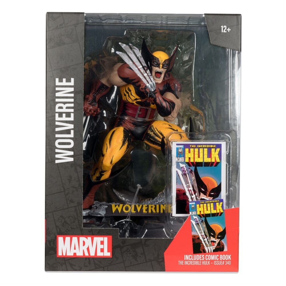 McFarlane Toys Marvel Collection PVC Statue 1/6 Wolverine (The Incredible Hulk #340) 21 cm McFarlane Toys Marvel Collection PVC Statue 1/6 Wolverine (The Incredible Hulk #340) 21 cm