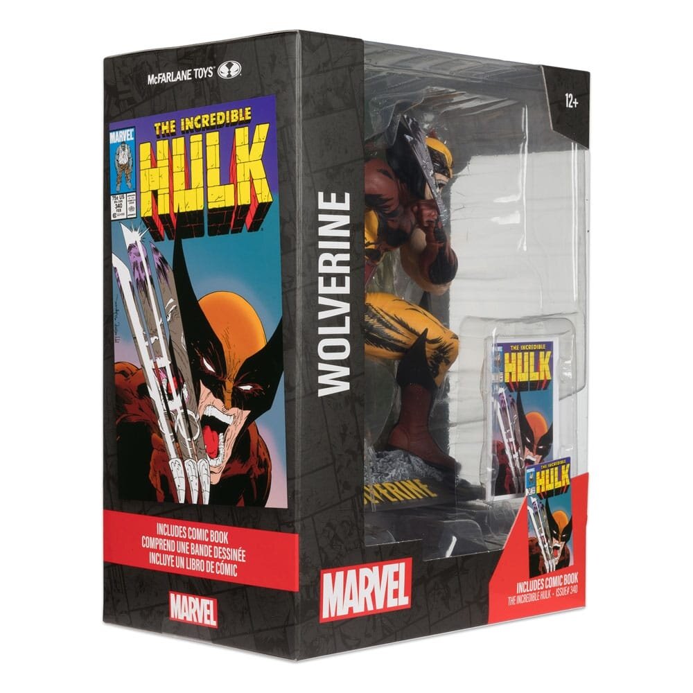 McFarlane Toys Marvel Collection PVC Statue 1/6 Wolverine (The Incredible Hulk #340) 21 cm McFarlane Toys Marvel Collection PVC Statue 1/6 Wolverine (The Incredible Hulk #340) 21 cm