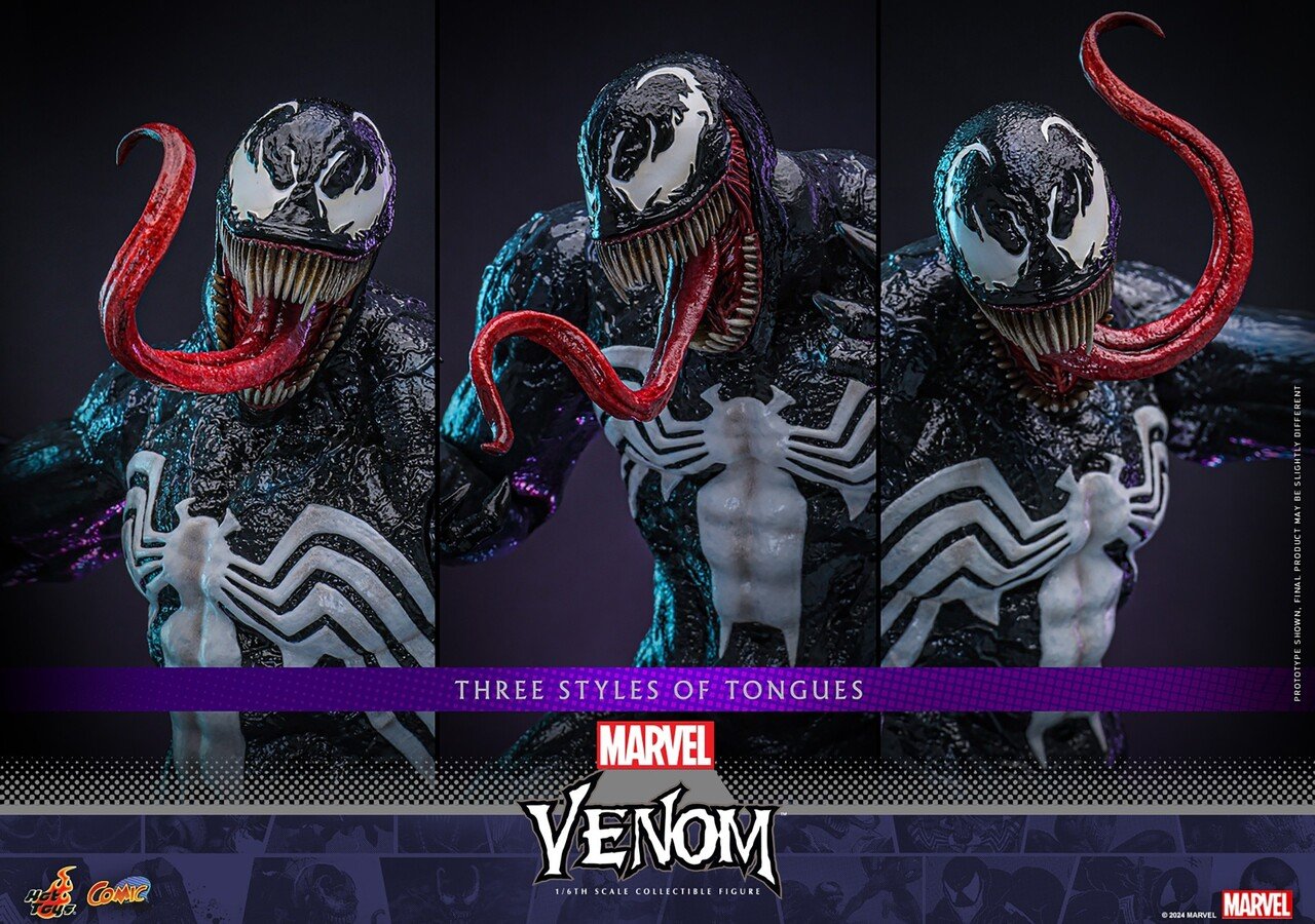 Hot Toys Marvel Comic Masterpiece Action Figure 1/6 Venom 39 cm Hot Toys Marvel Comic Masterpiece Action Figure 1/6 Venom 39 cm