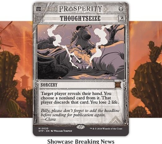 Wizards of the Coast Magic: The Gathering - Outlaws of Thunder Junction Play Booster Wizards of the Coast Magic: The Gathering - Outlaws of Thunder Junction Play Booster