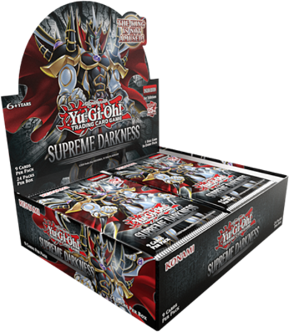 Konami Yu-Gi-Oh! Supreme Darkness Booster Box Konami Yu-Gi-Oh! Supreme Darkness Booster Box