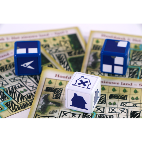 999 Games My City Roll & Write Dobbelspel 999 Games My City Roll & Write Dobbelspel