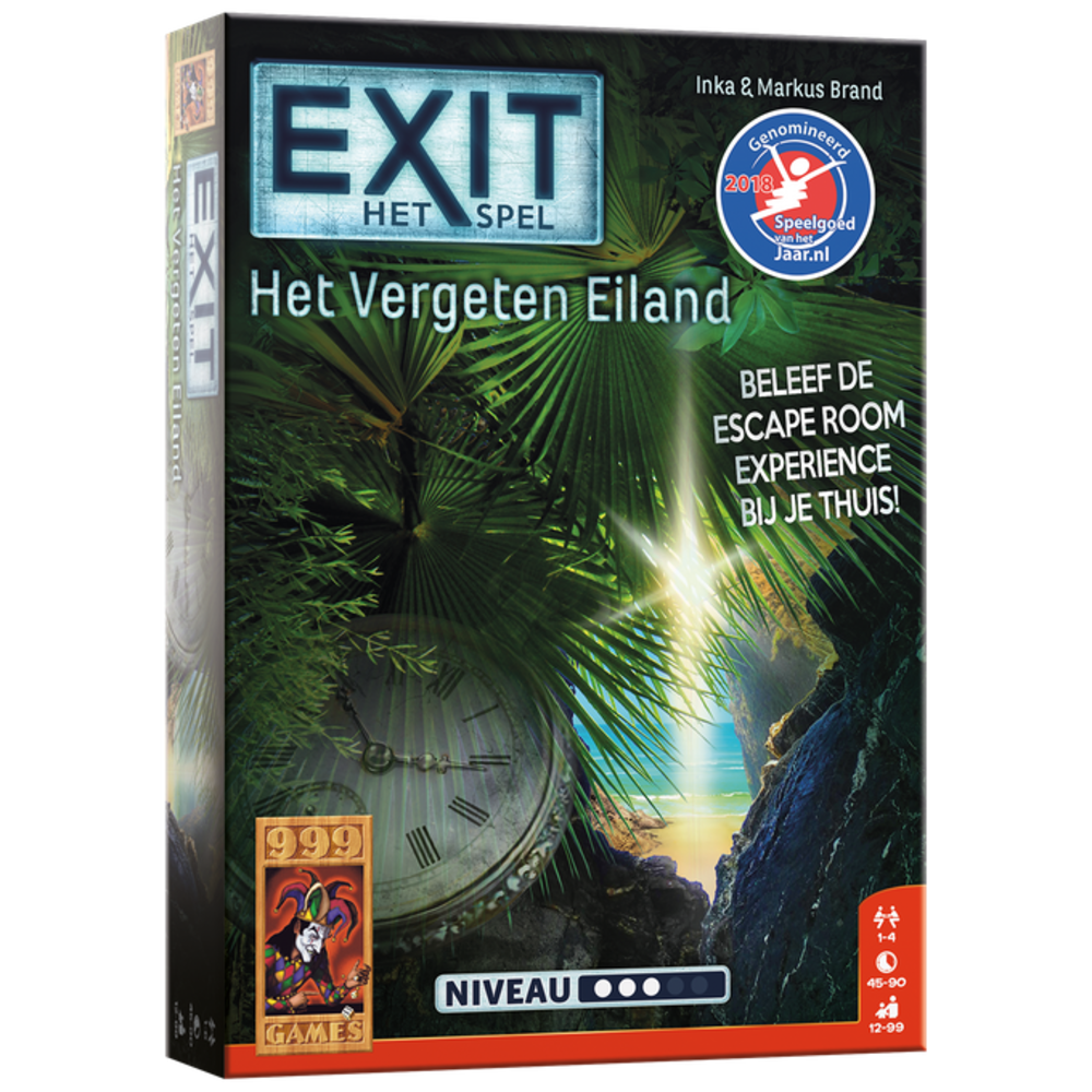 999 Games EXIT - Het Vergeten Eiland 999 Games EXIT - Het Vergeten Eiland