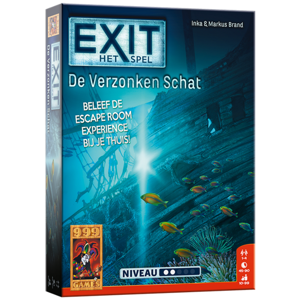 999 Games EXIT - De Verzonken Schat 999 Games EXIT - De Verzonken Schat