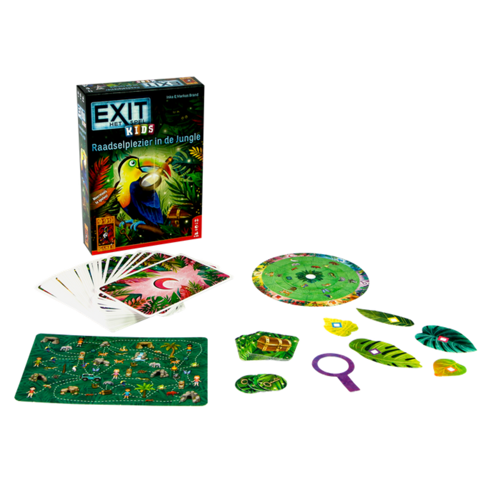 999 Games EXIT - Raadselplezier in de Jungle (Kids) 999 Games EXIT - Raadselplezier in de Jungle (Kids)