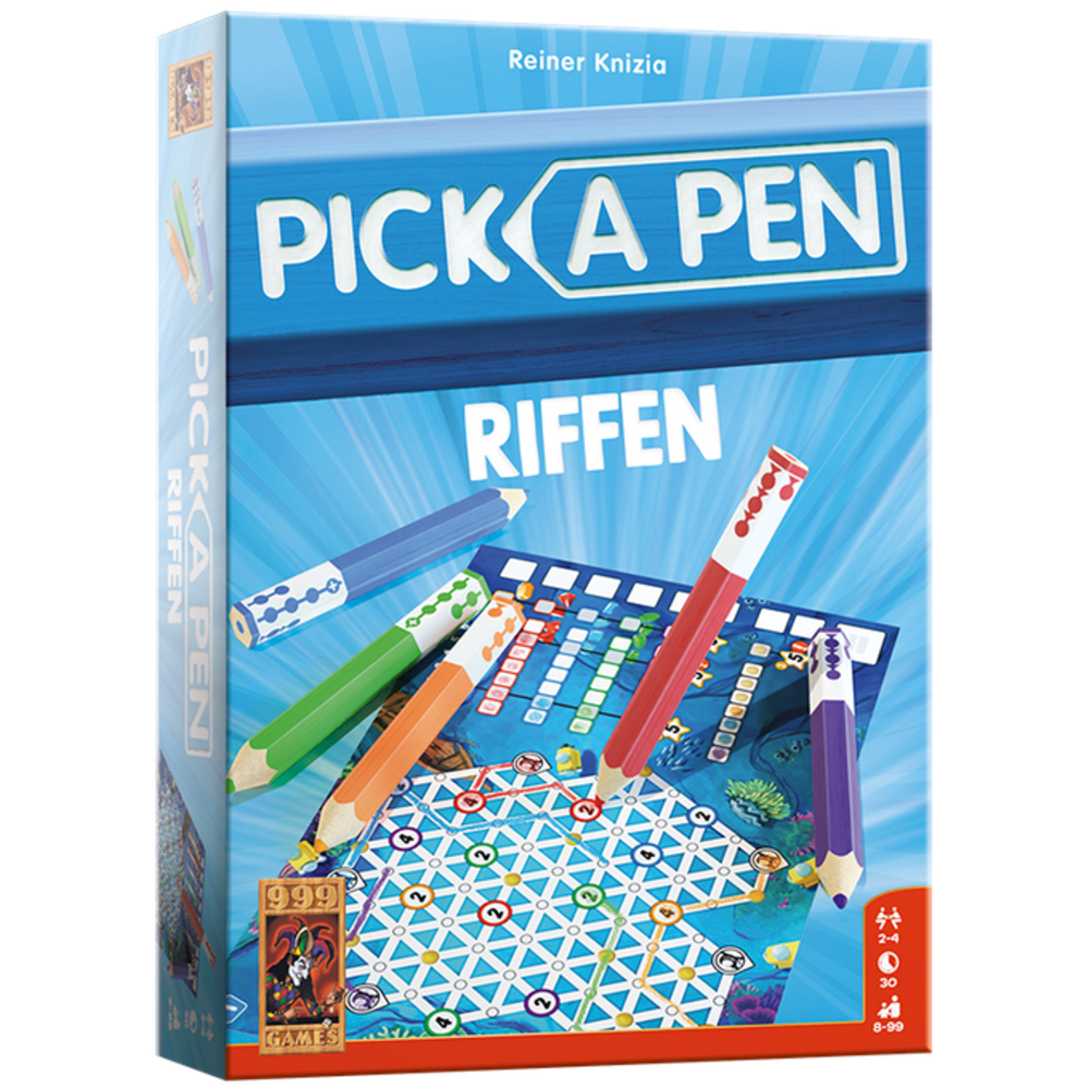 999 Games Pick A Pen Riffen Dobbelspel 999 Games Pick A Pen Riffen Dobbelspel