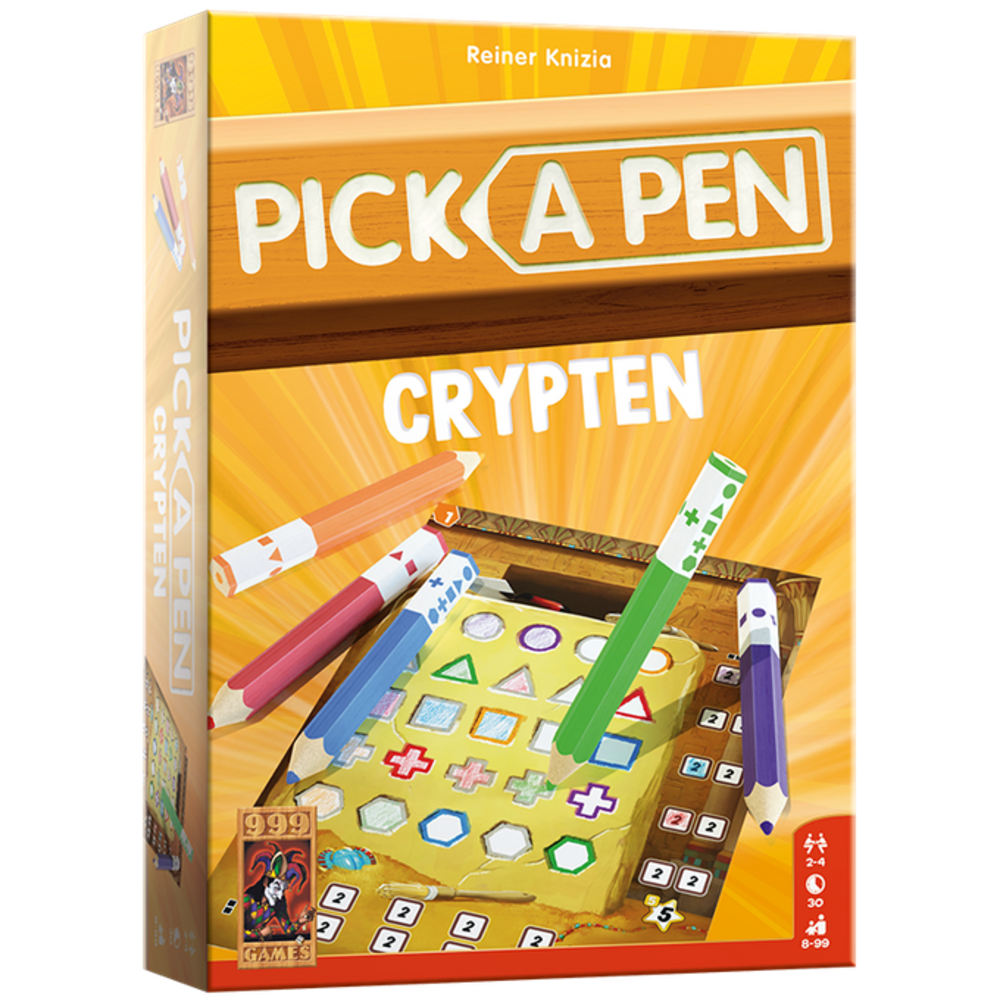 999 Games Pick A Pen Crypten Dobbelspel 999 Games Pick A Pen Crypten Dobbelspel