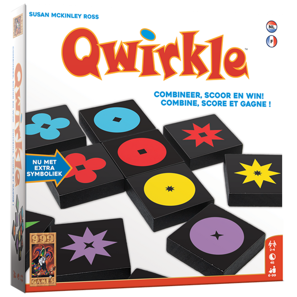 999 Games Qwirkle Bordspel 999 Games Qwirkle Bordspel