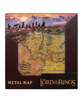 FaNaTtiK Lord of the Rings Replica Map Limited Edition FaNaTtiK Lord of the Rings Replica Map Limited Edition