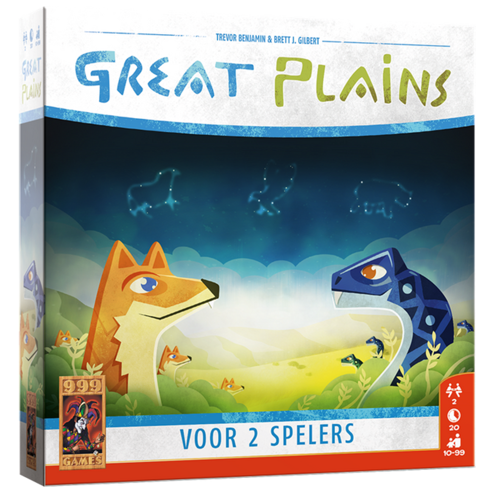 999 Games Great Plains Bordspel 999 Games Great Plains Bordspel
