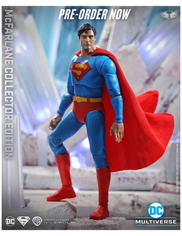 DC Multiverse Collector Edition Action Figure 25 Superman Superman The Movie 1978 18 cm Planet Fantasy