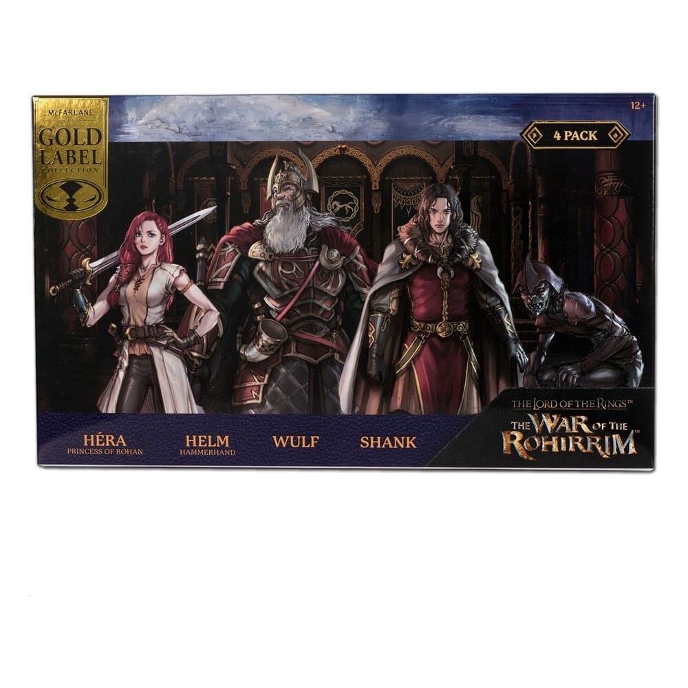 McFarlane Toys The Lord of the Rings: The War of the Rohirrim Action Figures 4-Pack 10 cm McFarlane Toys The Lord of the Rings: The War of the Rohirrim Action Figures 4-Pack 10 cm