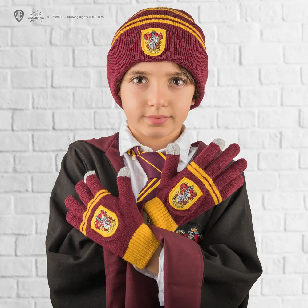 Cinereplicas Harry Potter Gryffindor Muts en Handschoenen (kinderen) Cinereplicas Harry Potter Gryffindor Muts en Handschoenen (kinderen)
