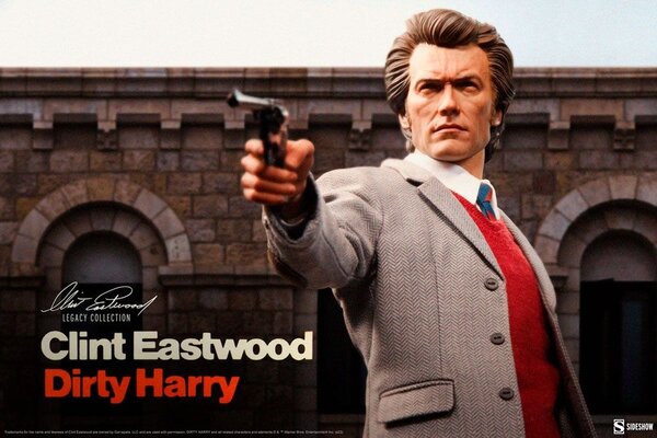 Sideshow Collectibles Dirty Harry Clint Eastwood Legacy Collection Action Figure 1/6 Harry Callahan 30 cm Sideshow Collectibles Dirty Harry Clint Eastwood Legacy Collection Action Figure 1/6 Harry Callahan 30 cm