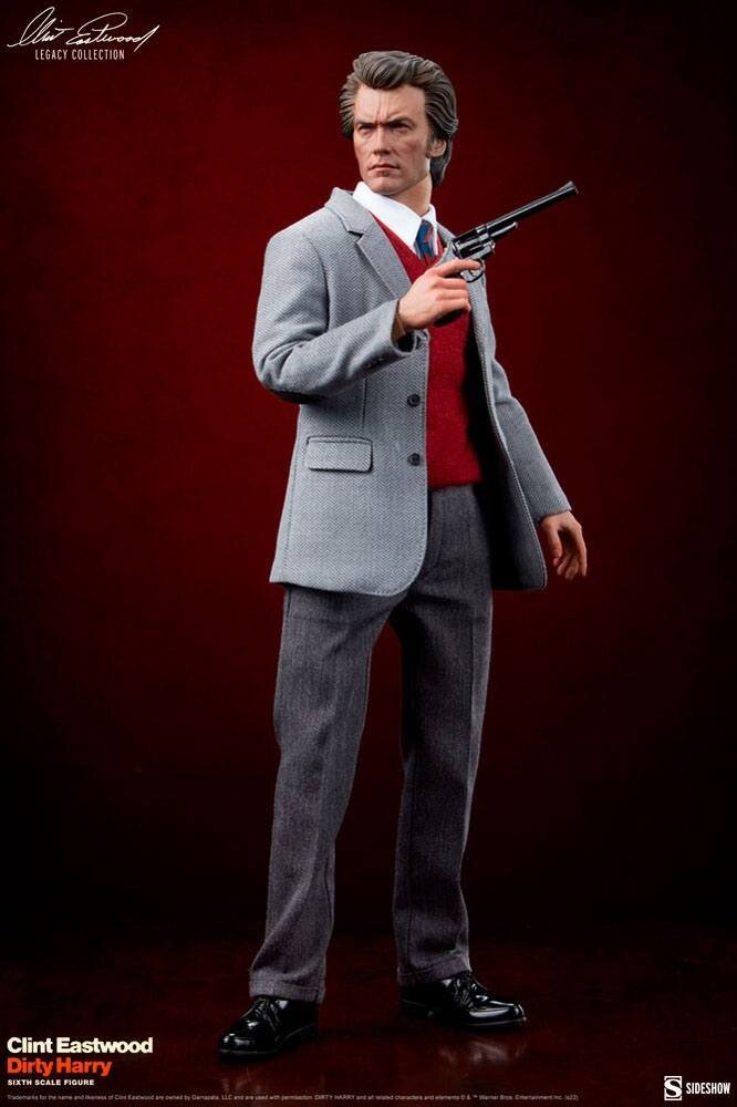 Sideshow Collectibles Dirty Harry Clint Eastwood Legacy Collection Action Figure 1/6 Harry Callahan 30 cm Sideshow Collectibles Dirty Harry Clint Eastwood Legacy Collection Action Figure 1/6 Harry Callahan 30 cm