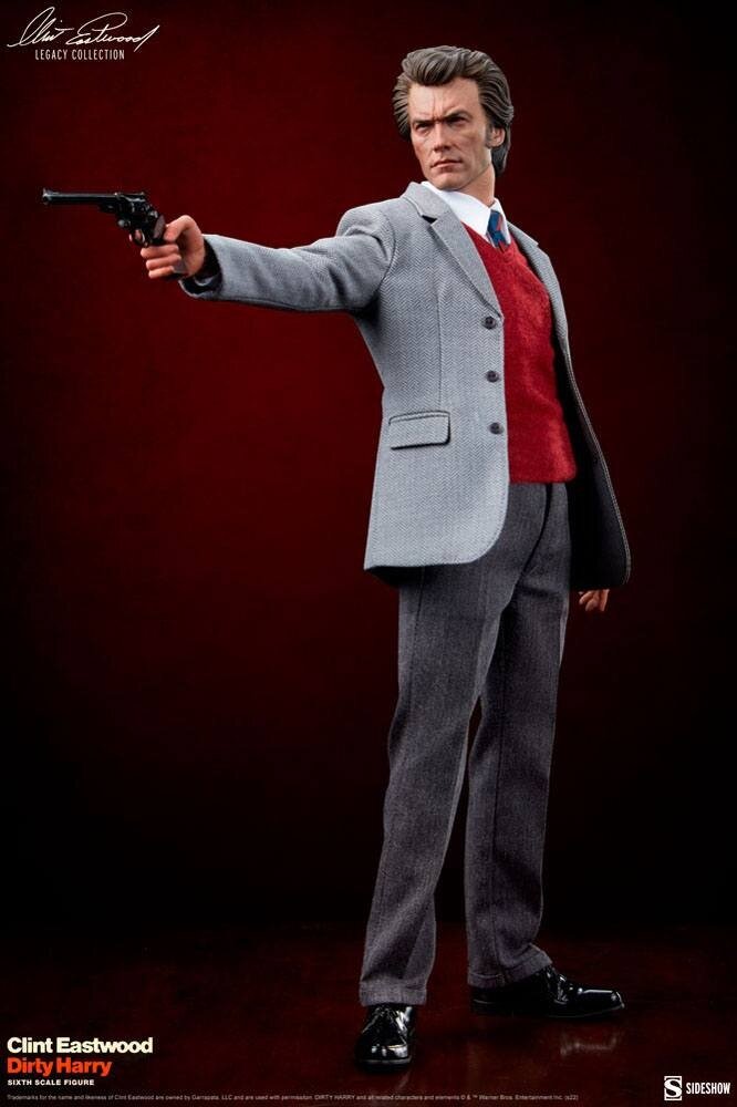 Sideshow Collectibles Dirty Harry Clint Eastwood Legacy Collection Action Figure 1/6 Harry Callahan 30 cm Sideshow Collectibles Dirty Harry Clint Eastwood Legacy Collection Action Figure 1/6 Harry Callahan 30 cm
