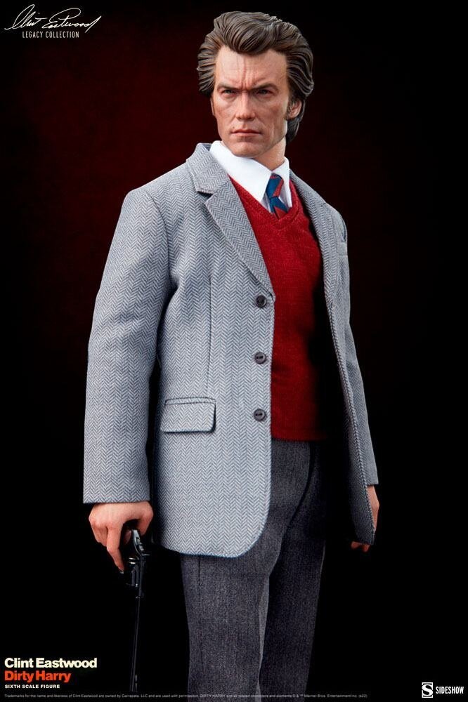 Sideshow Collectibles Dirty Harry Clint Eastwood Legacy Collection Action Figure 1/6 Harry Callahan 30 cm Sideshow Collectibles Dirty Harry Clint Eastwood Legacy Collection Action Figure 1/6 Harry Callahan 30 cm