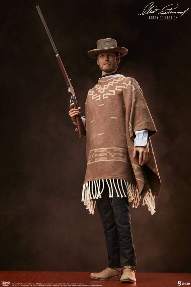 Sideshow Collectibles The Good, The Bad and the Ugly Clint Eastwood Legacy Collection Action Figure 1/6 The Man With No Name 30 cm Sideshow Collectibles The Good, The Bad and the Ugly Clint Eastwood Legacy Collection Action Figure 1/6 The Man With No Name 30 cm