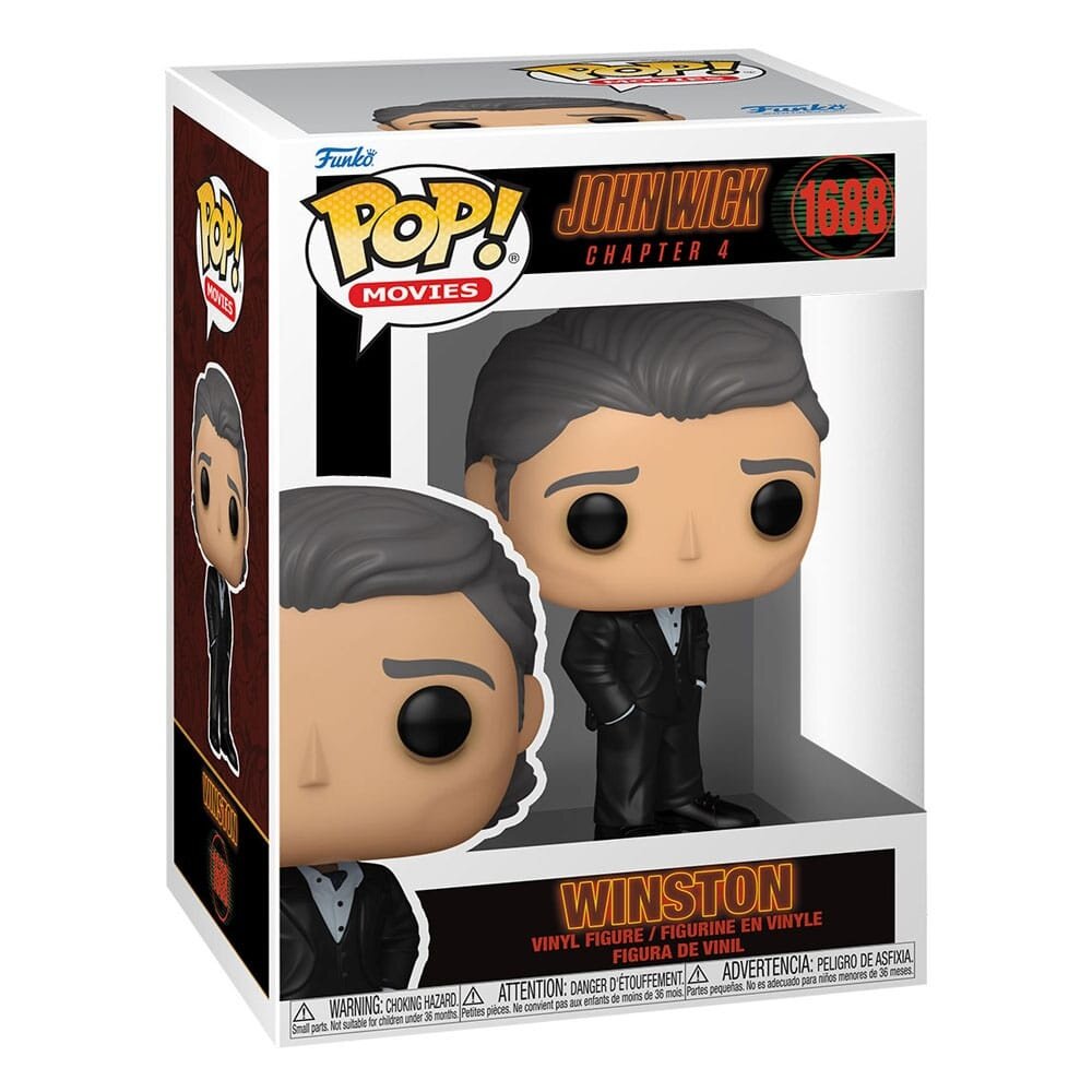 Funko John Wick 4 POP! Movies Vinyl Figure Winston #1688 Funko John Wick 4 POP! Movies Vinyl Figure Winston #1688