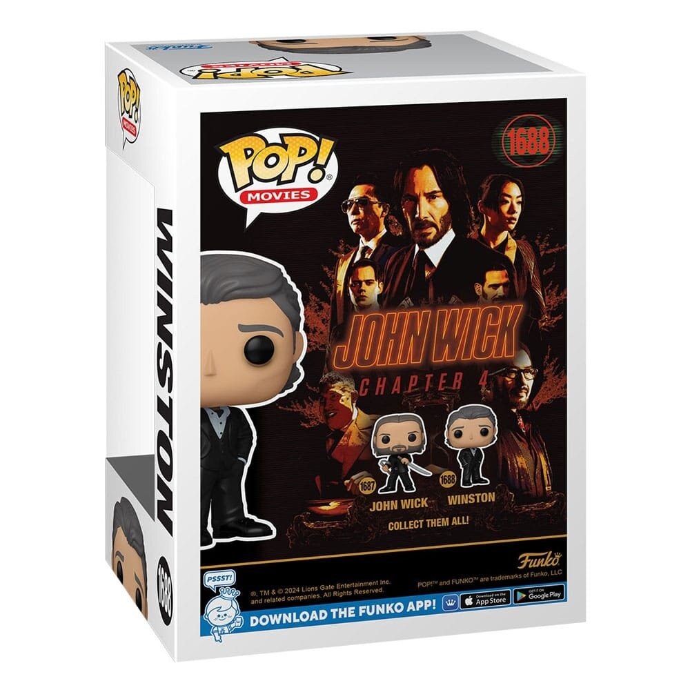 Funko John Wick 4 POP! Movies Vinyl Figure Winston #1688 Funko John Wick 4 POP! Movies Vinyl Figure Winston #1688