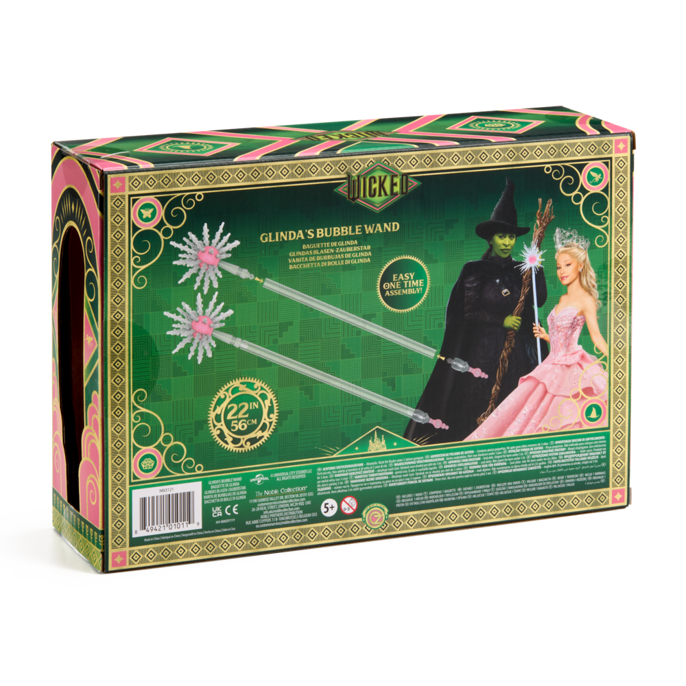 The Noble Collection Wicked Replica 1/1 Glinda's Bubble Wand The Noble Collection Wicked Replica 1/1 Glinda's Bubble Wand