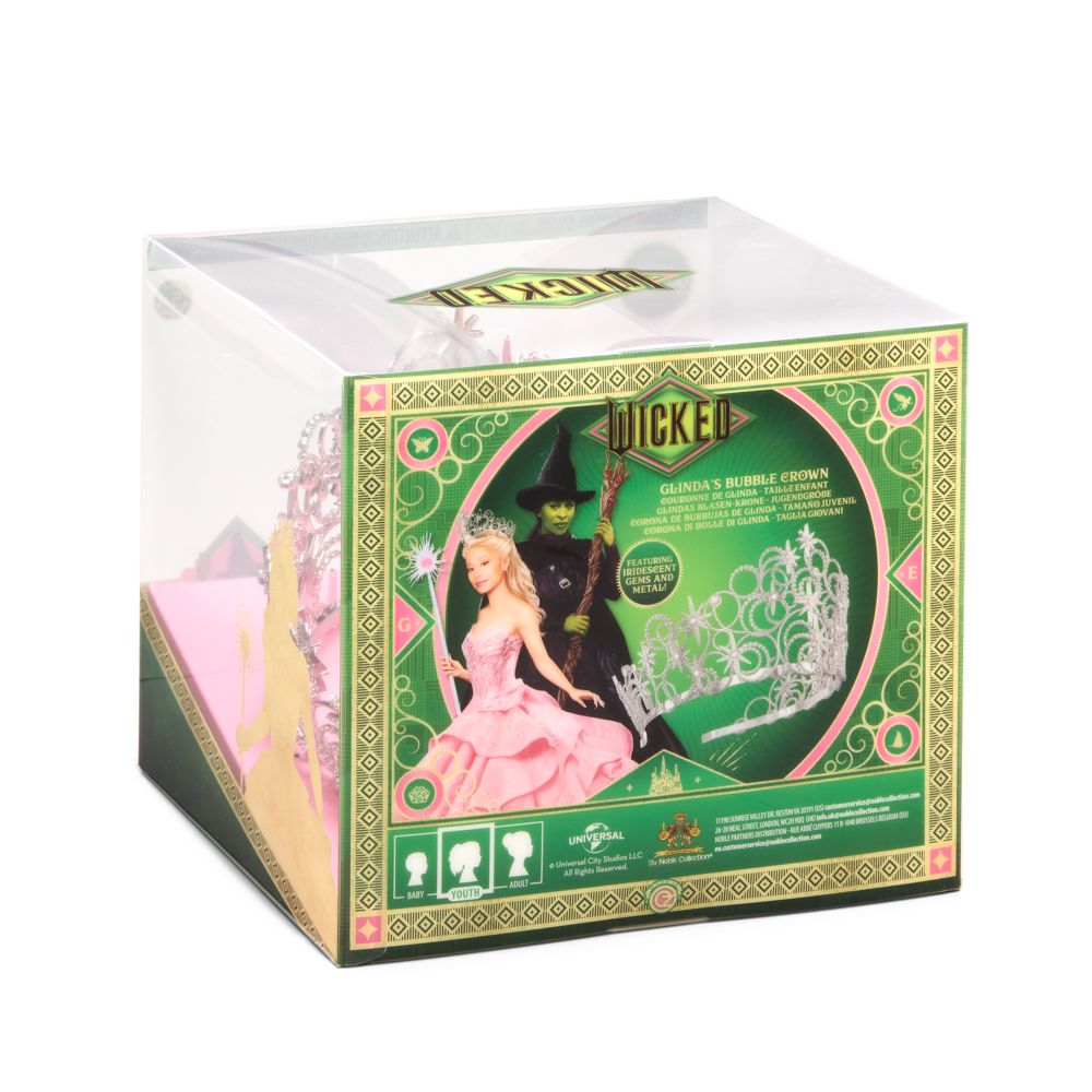 The Noble Collection Wicked Replica 1/1 Glinda's Bubble Crown The Noble Collection Wicked Replica 1/1 Glinda's Bubble Crown