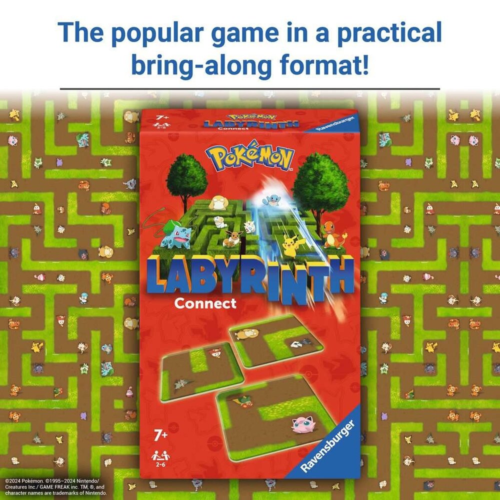 Ravensburger Pokémon Labyrinth Connect Bordspel Ravensburger Pokémon Labyrinth Connect Bordspel