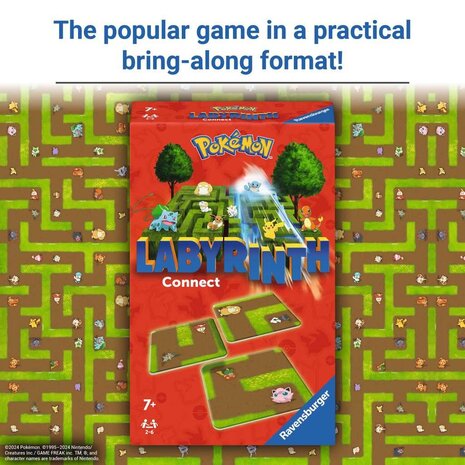 Ravensburger Pokémon Labyrinth Connect Bordspel Ravensburger Pokémon Labyrinth Connect Bordspel