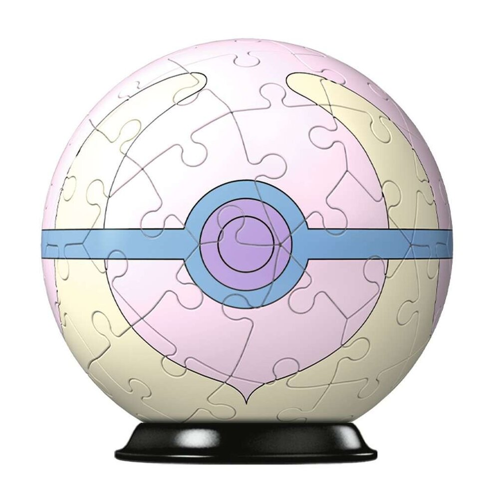 Ravensburger Pokémon Heal Ball 3D Puzzel (54 stukken) Ravensburger Pokémon Heal Ball 3D Puzzel (54 stukken)