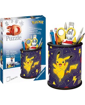 Ravensburger Pokémon Pennenbak 3D Puzzel (54 stukken) Ravensburger Pokémon Pennenbak 3D Puzzel (54 stukken)